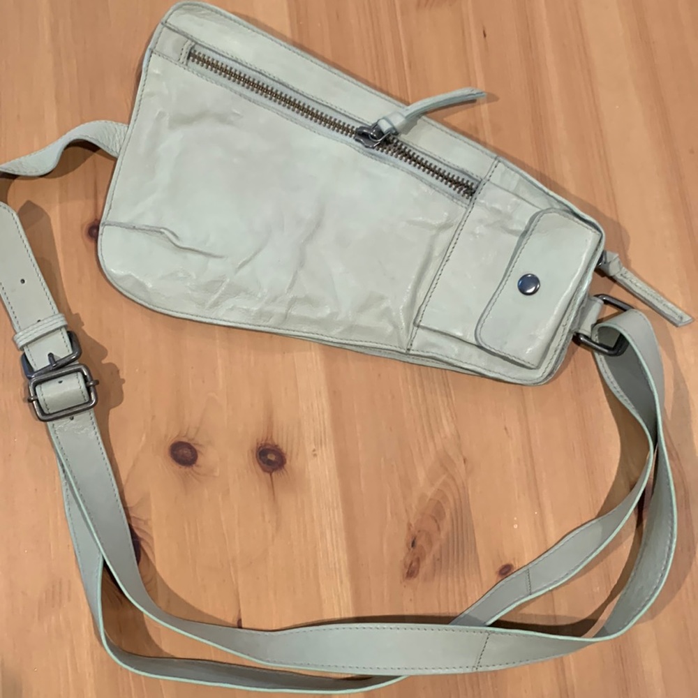Free People leather cross body